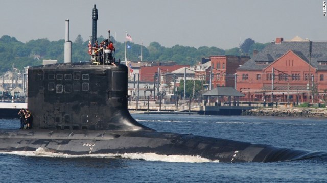 バージニア級の攻撃型潜水艦の新造も続く。写真は就役中の「ニューハンプシャー」