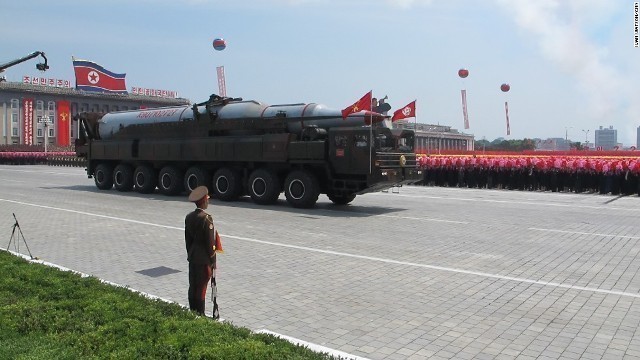 韓国軍が声明で、北朝鮮のミサイル実験の失敗を発表