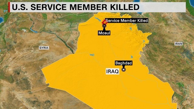イラク北部でＩＳＩＳの襲撃があり、米特殊部隊の隊員が死亡した