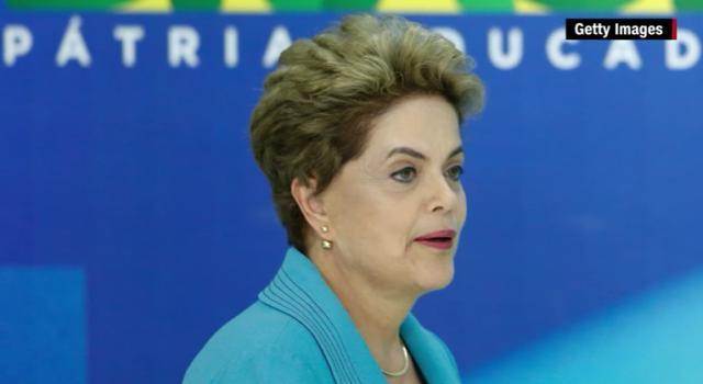 ブラジル上院での採決を受け、ルセフ大統領が職務停止に