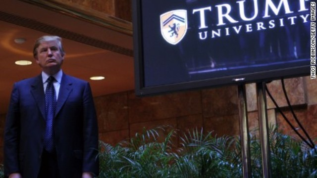 「トランプ大学」を巡り訴訟が起こされている