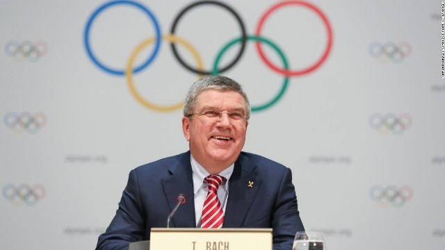 ＩＯＣのバッハ会長。国際陸連の決定を支持する考えを明らかにした