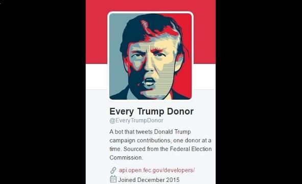 トランプ氏が２日間で１１億円相当の選挙資金を調達＝@EveryTrumpDonor/Twitter