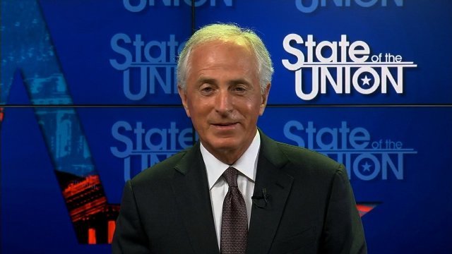 副大統領候補について辞退を表明したボブ・コーカー上院議員