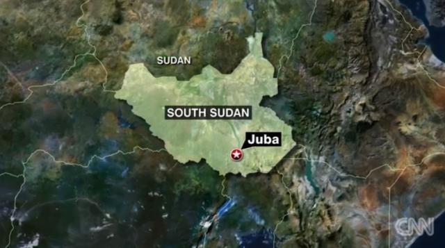 南スーダンでの衝突で６万人以上が国外へ退避しているという
