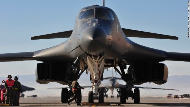 Ｂ－１Ｂ爆撃機がグアムに配備される