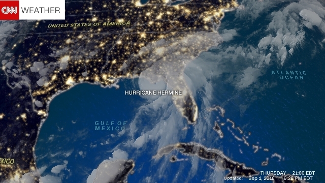 ハリケーン「ハーミーン」がフロリダ州に上陸する見通し