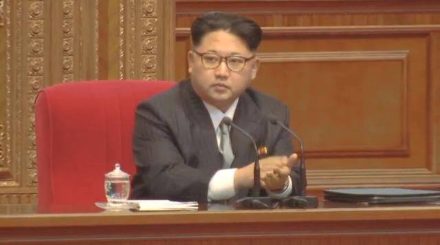 北朝鮮の金正恩（キムジョンウン）朝鮮労働党委員長