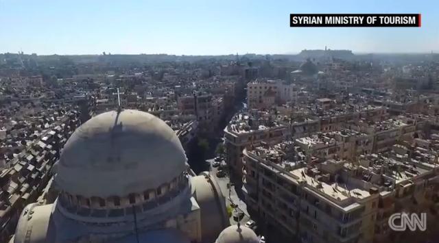 シリア政府が、アレッポの観光ビデオを公開