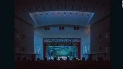 平壌大劇場では、北朝鮮の革命歌劇などが上演される