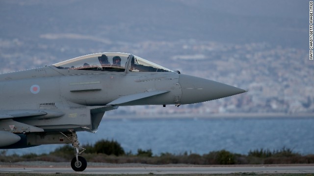来年ルーマニアに展開されるという英空軍のタイフーン戦闘機