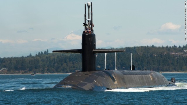 米海軍の潜水艦「ＵＳＳペンシルベニア」