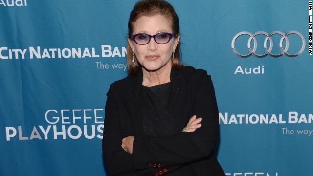 女優のキャリー・フィッシャーさん