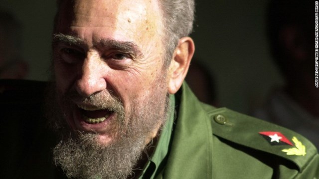 キューバのフィデル・カストロ前国家評議会議長が死去