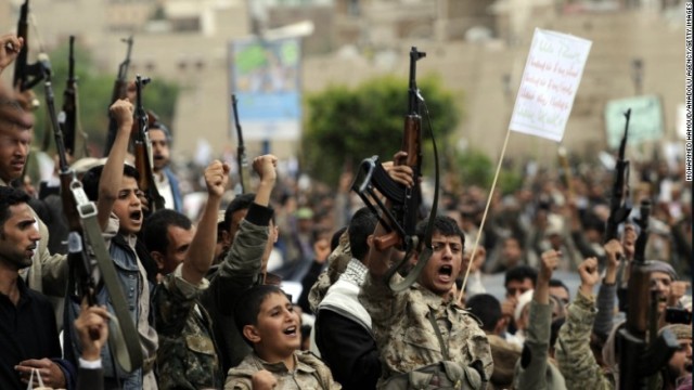 イエメンで反体制派フーシが新政権の樹立を宣言