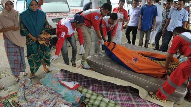インドネシア・アチェ州で起きた地震の死者が５２人に