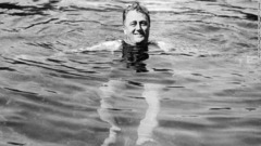 フランクリン・ルーズベルト第３２代大統領は水泳を好んだ