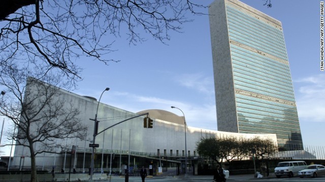 米ニューヨーク市にある国連本部
