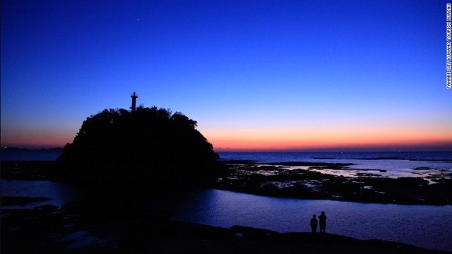 和歌山県紀伊半島西岸に位置する田辺市の風景