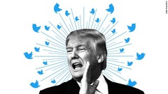 トランプ氏のツイート攻勢、６４％が個人アカウントに反対
