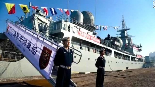 中国海軍が新型の電子偵察船「Ｋａｉｙａｎｇｘｉｎｇ」を就役させた