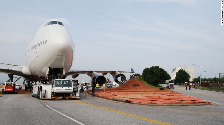 ７４７－４００型機の引退を航空各社が進めている。写真はデルタ航空の機体