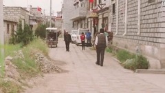 チベットの街並み