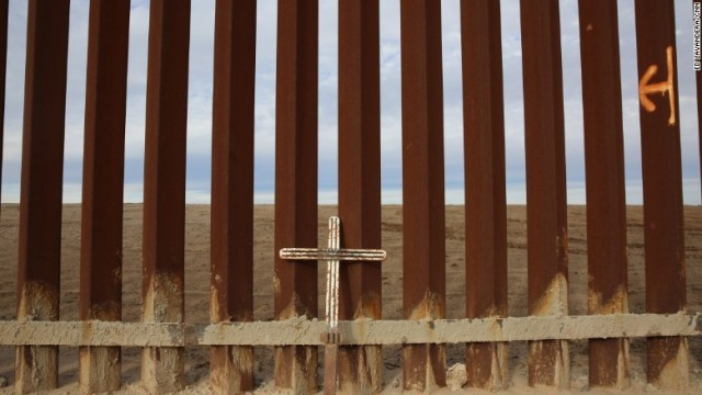 トランプ氏は選挙戦を通じ、メキシコ国境における壁の建設の必要性を訴えてきた