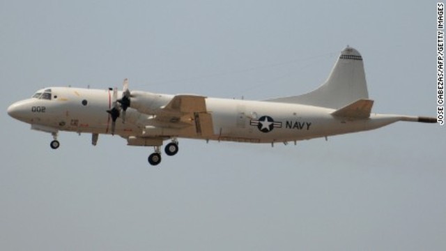 中国軍機と南シナ海上空でニアミスした米海軍のＰ３オライオン哨戒機