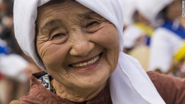 韓国女性の著しい長寿化が予想されるという