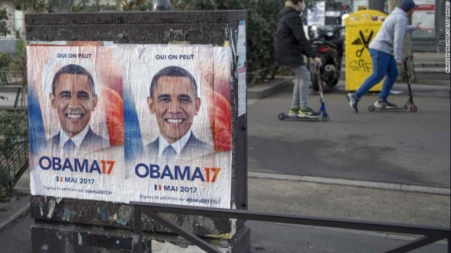 オバマ１７のポスター