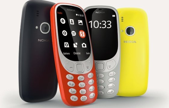 ノキア３３１０が復活＝同社提供