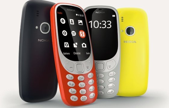 ノキア３３１０が復活＝同社提供