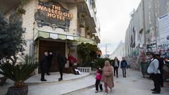 パレスチナ自治区のベツレヘムに「世界最悪の眺め」を誇るブティックホテルが登場