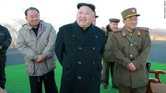北朝鮮メディアによれば、金正恩・朝鮮労働党委員長が発射を監督した