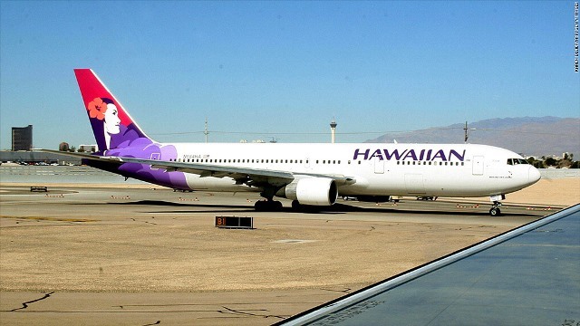 ハワイアン航空の機内で乗客が激高