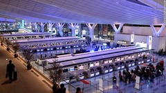 ５位：東京国際（羽田）空港。利用者数は前年比約６％増の７９００万人