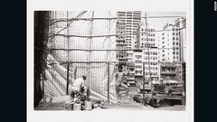 香港の建設現場