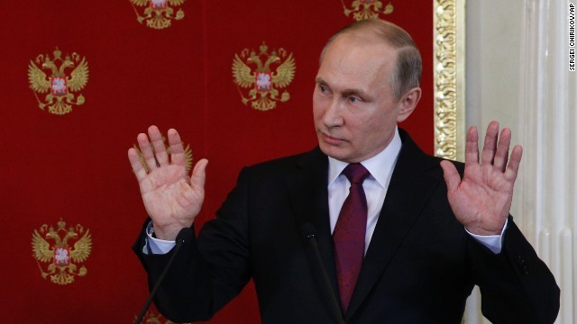 ロシアのプーチン大統領が陰謀説を示唆