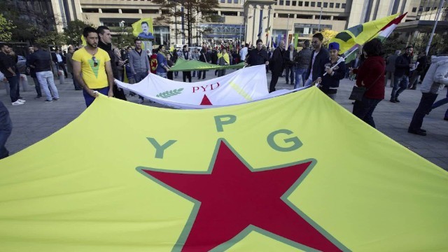 空爆では、シリアのクルド人民兵組織「人民防衛隊（ＹＰＧ）」などに犠牲者が出た