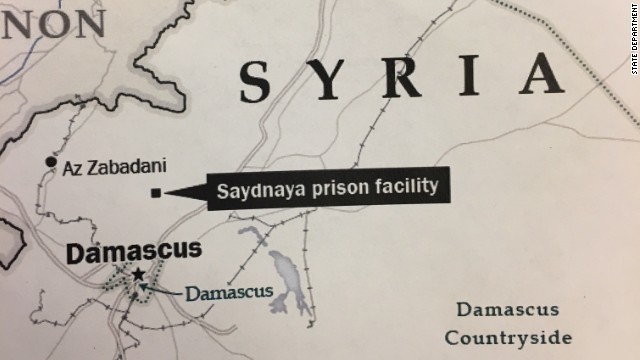 ダマスカス近郊のサイドナヤ刑務所での大量処刑を火葬場で隠ぺいか