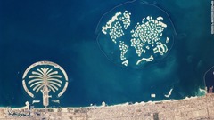 ドバイにはすでに人工島群が存在する