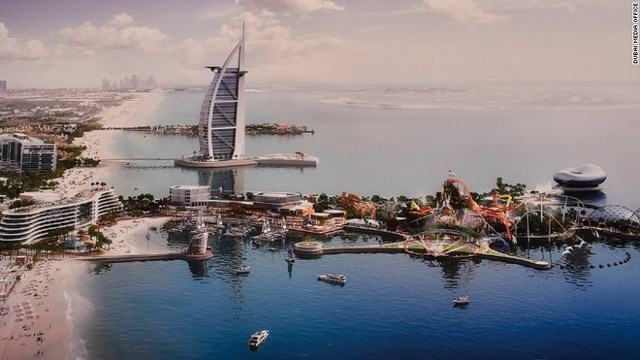 人工島群「マルサ・アル・アラブ」は総工費約１９００億円を見込む