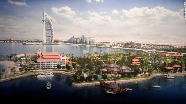 島の1つは家族向けのリゾートを建設するほか、別の島には高級別荘や住民用のマリーナなどを展開する