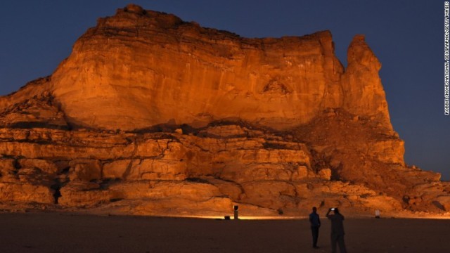 スーダン北部にある高さ約９０メートルの小山「ゲベル・バルカル」
