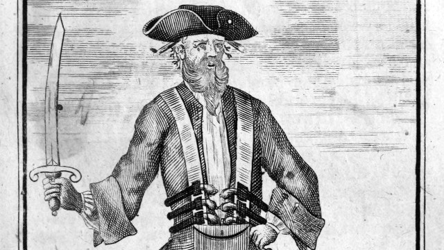 黄金期の海賊たちの中で最も悪名をとどろかせた「黒髭」ことエドワード・ティーチ