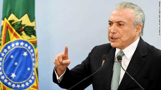 Cnn Co Jp ブラジル検察 テメル大統領を収賄罪で起訴