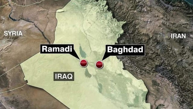 イラク・ラマディの難民キャンプで爆発があり、死傷者が出た