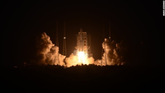 中国がロケット「長征５号」の打ち上げに失敗した