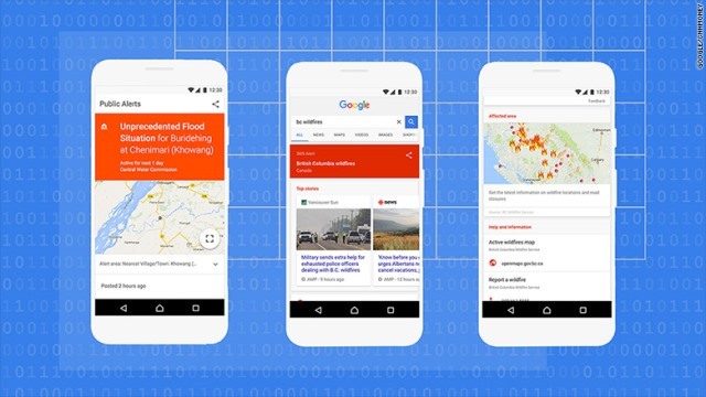 グーグルが緊急時の情報収集を支援する新機能を発表した